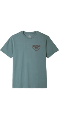 2026 Brixton Mens Garnet T-Shirt 17556-OCBRZ - Ocean Breeze