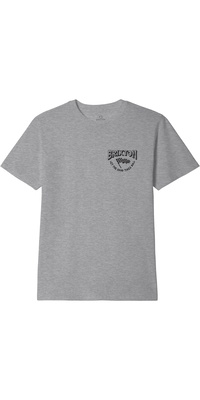 2026 Brixton Mens Garnet T-Shirt 17556-HTGRY - Heather Grey