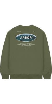2026 Arbor Mens Mountain Craft Crew ABA-CRW-0052 - Army