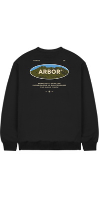 2026 Arbor Mens Mountain Craft Crew ABA-CRW-0058 - Black