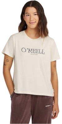 2026 ONeill Womens Graphic T-Shirt 1850282 - Linen White