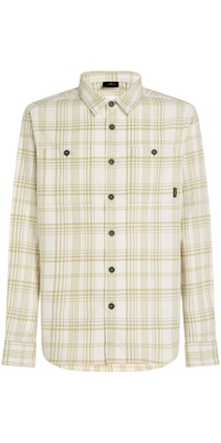 2026 ONeill Mens Must-Have Flannel Shirt 2650061 - Beige Big Check Plaid