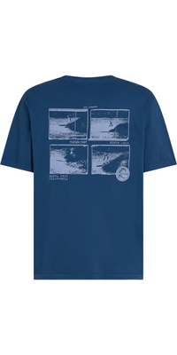 2026 ONeill Mens Originals Retro Back Print T-Shirt 2850384 - Regal Blue