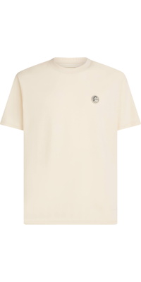 2026 ONeill Mens Originals Badge T-Shirt 2850390 - Linen White
