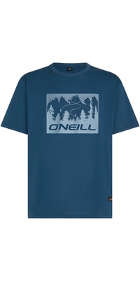 2026 ONeill Mens Must-Have Front Print T-Shirt 2850393 - Regal Blue