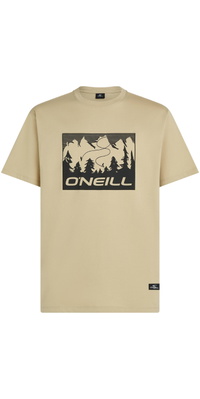 2026 ONeill Mens Must-Have Front Print T-Shirt 2850393 - Olive Blush