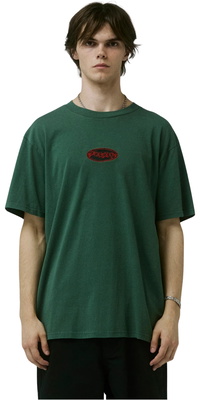 2026 FORMER Mens Flatline T-shirt FOR-Q325 - Washed Green
