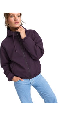 2026 Roxy Womens Wait For Me Windbreaker ERJJK03690 - Blackberry Wine