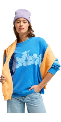 2026 Roxy Womens Eastside Midweight Sweater ERJKT04276 - Super Sonic