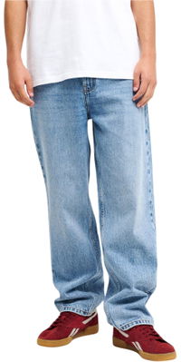 2026 Quiksilver Mens Relaxed Denim Jeans EQYDP03509 - Double Stone Used