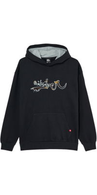 2026 Quiksilver Mens YG Vortex Hoodie EQYFT05230 - Black