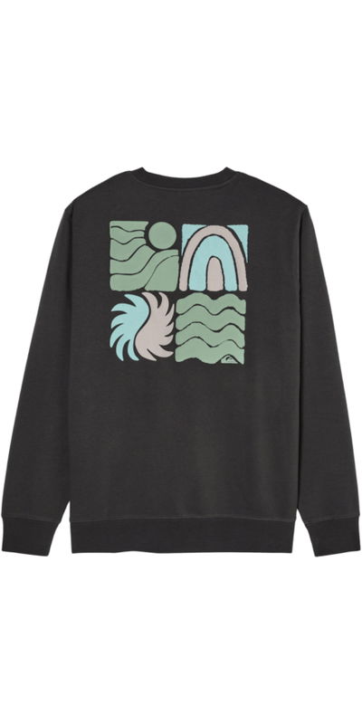 Quiksilver Mens Vibes Crew Sweatshirt
