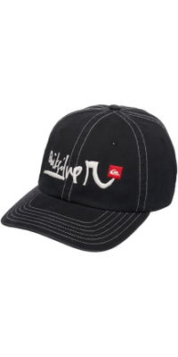 2026 Quiksilver Mens Young Gunz Drifter Canvas Cap EQYHA03481 - Black