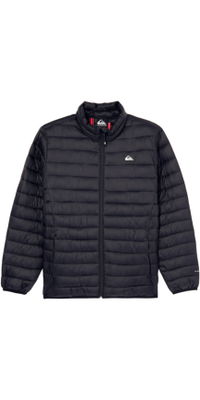 2026 Quiksilver Mens Scaly Quilted Puffer Jacket EQYJK04190 - Black