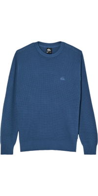 2026 Quiksilver Mens Waffle Sweater EQYSW03342 - Dark Denim