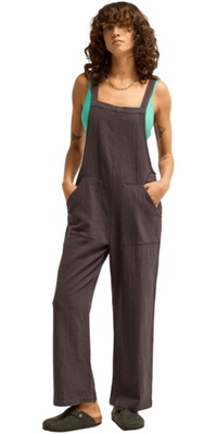 2026 Billabong Womens Pacific Time Jumpsuit ABJWD00686 - Black Sands