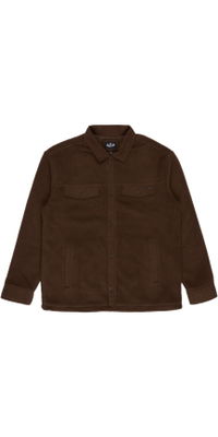 2026 Billabong Mens Fairbanks Overshirt EBYPF03005 - Dark Cedar