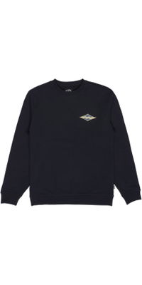 2026 Billabong Mens Foundation Crew Sweatshirt EBYSF00188 - Black