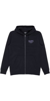 2026 Billabong Mens Foundation Zip Thru Hoodie EBYSF00190 - Black