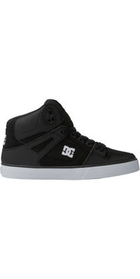 2026 DC Shoes Mens Pure Hi Top WC Trainers ADYS400043 - Black / Black / White