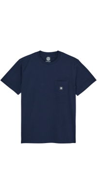 2026 Element Mens Icon Label Pocket T-shirt ELYKT00198 - Eclipse Navy