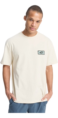2026 Quiksilver Mens Serenity Splash T-Shirt EQYZT08300 - Bone White
