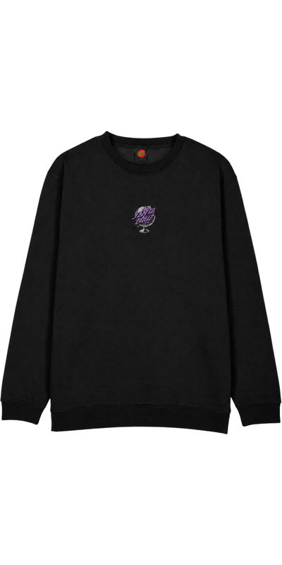 Santa Cruz Mens Knibbs Cryptic World Centre Sweatshirt