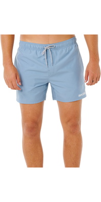 2026 Rip Curl Mens Streamline Offset Volley Boardshorts 0EQMBO - Faded Denim