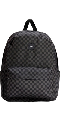 2026 Vans Old Skool Check Backpack VN000H4XBA51 - Black / Charcoal