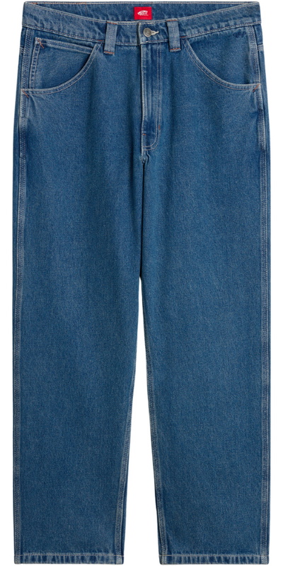 Vans Mens Skate Check-5 Loose Denim Jeans