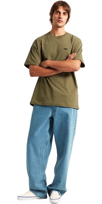 2026 Vans Mens Check-5 Loose Denim Jeans VN000PH6CDX1 - Stonewash / Blue