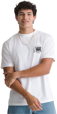 2026 Vans Mens Hot Lines T-Shirt VN000SYB - White