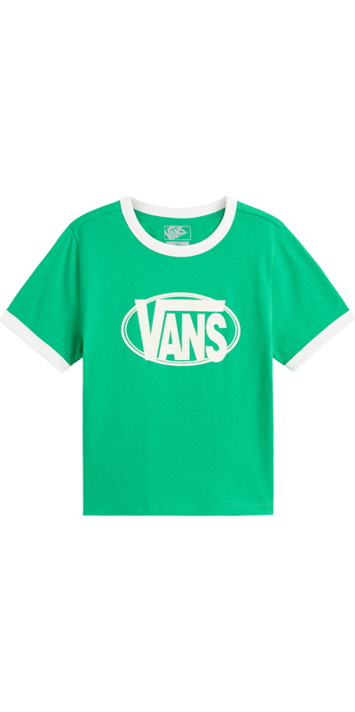 Vans Womens Centre Print Ringer T-Shirt