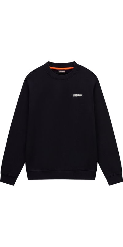 Napapijri Mens Small Box Crew Sweatshirt