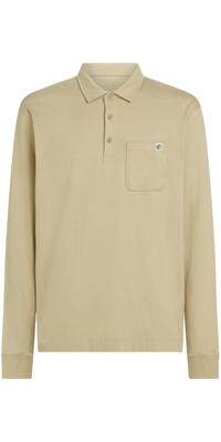 2026 ONeill Mens Originals Long Sleeve Polo 2600021 - Olive Blush