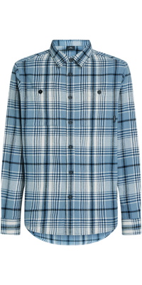 2026 ONeill Mens Must-Have Flannel Shirt 2650061 - Blue Big Check Plaid