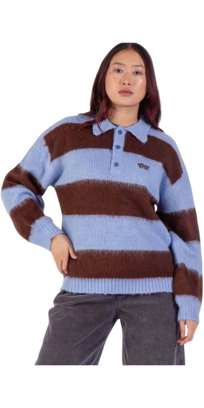 Santa Cruz Womens Groovy Stack Knit Polo