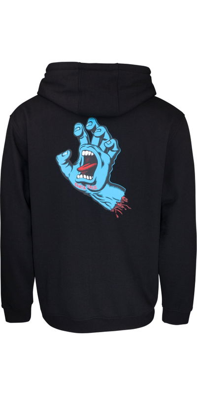 Santa Cruz Mens Screaming Hand Chest Hoodie